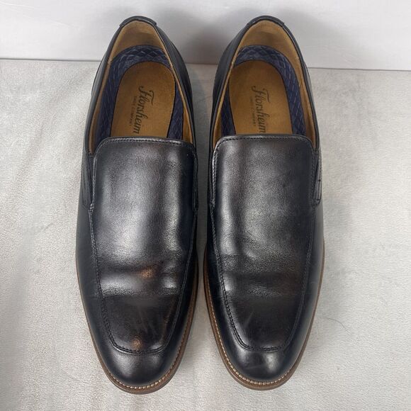 Florsheim Rucci Moc Toe Slip-On Black Loafer Mens‎ Size 10M New In Box main image 10